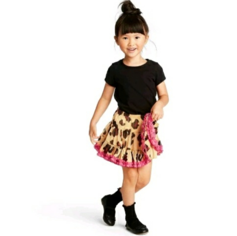 Girls Harajuku mini skirt New 3T